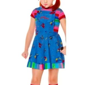 Kids Chucky Dress Good Guys Costume (M)